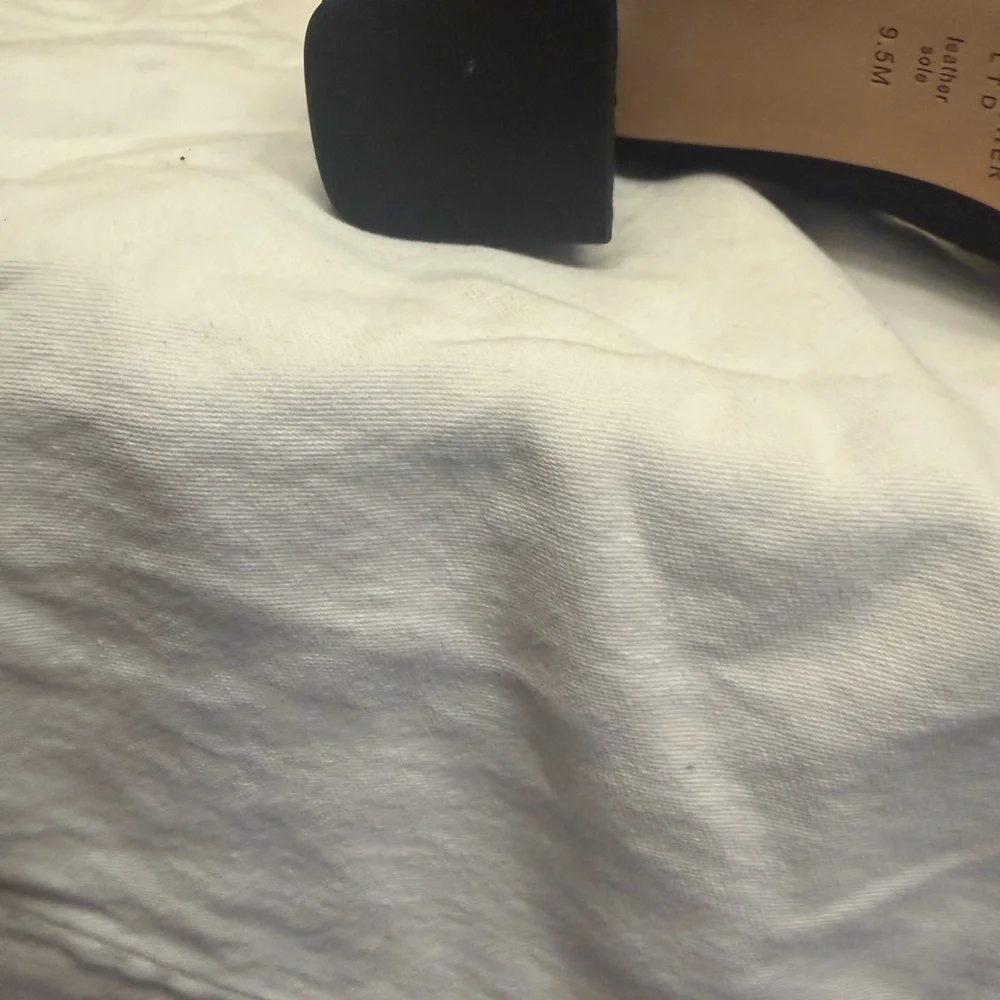 Marc Fisher Chic Black Suede Heels for Women